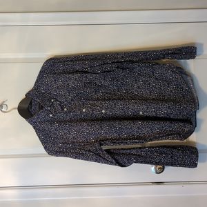 J Crew button up shirt. Slim, size Large